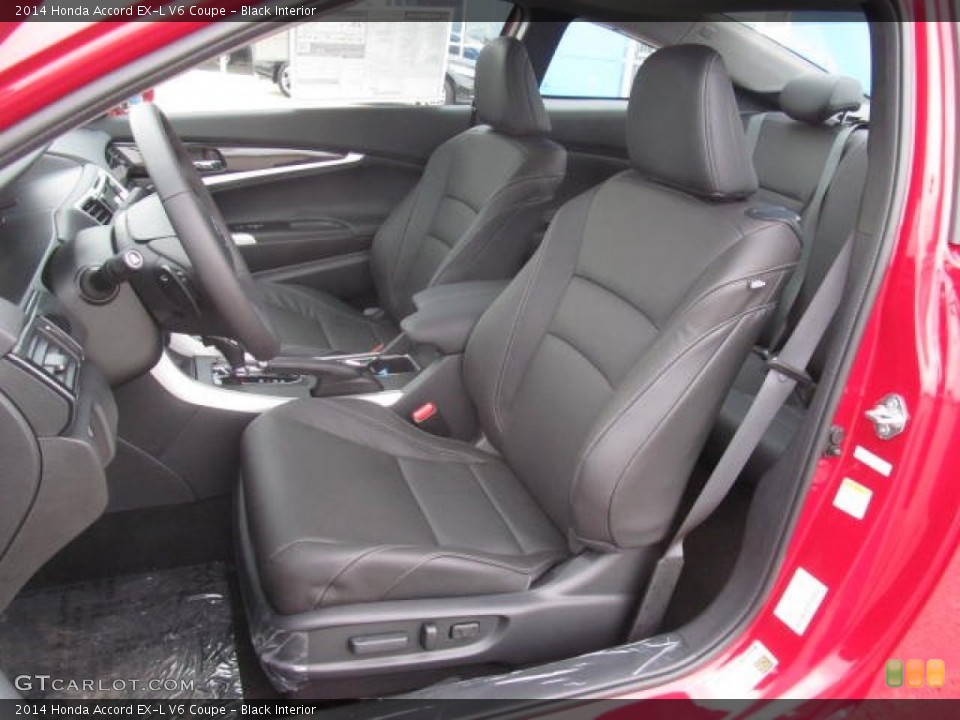Black Interior Photo for the 2014 Honda Accord EX-L V6 Coupe #85102523