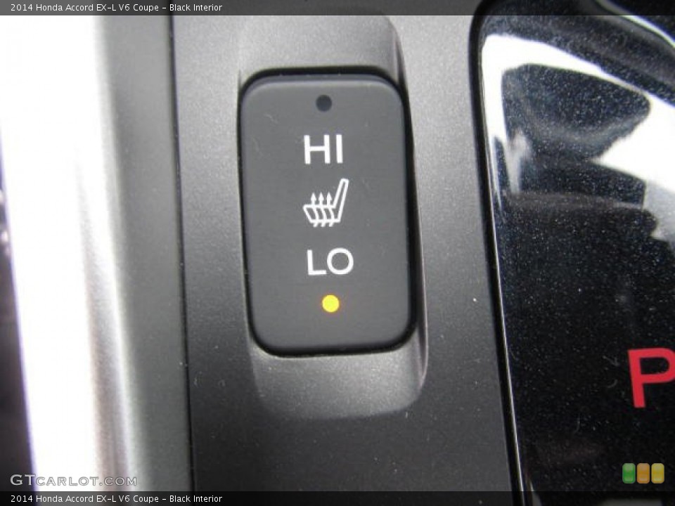 Black Interior Controls for the 2014 Honda Accord EX-L V6 Coupe #85102667