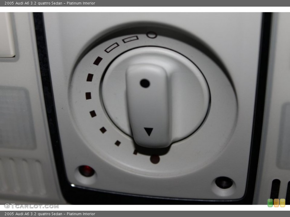 Platinum Interior Controls for the 2005 Audi A6 3.2 quattro Sedan #85109768