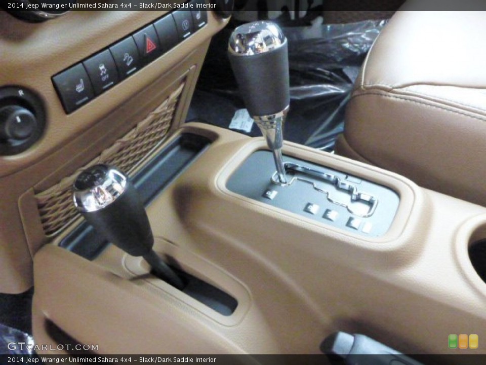Black/Dark Saddle Interior Transmission for the 2014 Jeep Wrangler Unlimited Sahara 4x4 #85110980