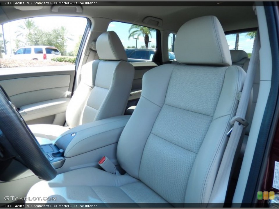Taupe Interior Front Seat for the 2010 Acura RDX  #85111319