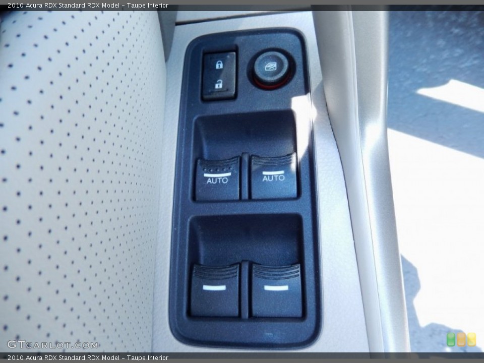 Taupe Interior Controls for the 2010 Acura RDX  #85111337