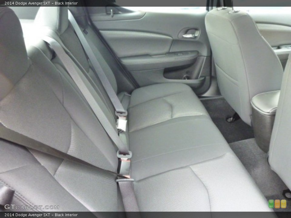 Black Interior Rear Seat for the 2014 Dodge Avenger SXT #85111802