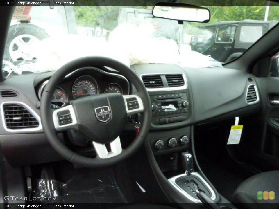 Black Interior Dashboard for the 2014 Dodge Avenger SXT #85111922