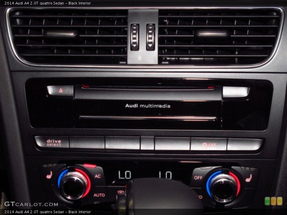 Black Interior Audio System for the 2014 Audi A4 2.0T quattro Sedan #85112777