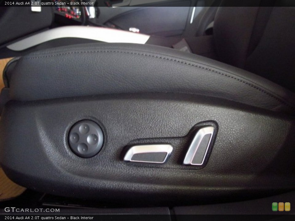 Black Interior Controls for the 2014 Audi A4 2.0T quattro Sedan #85112835