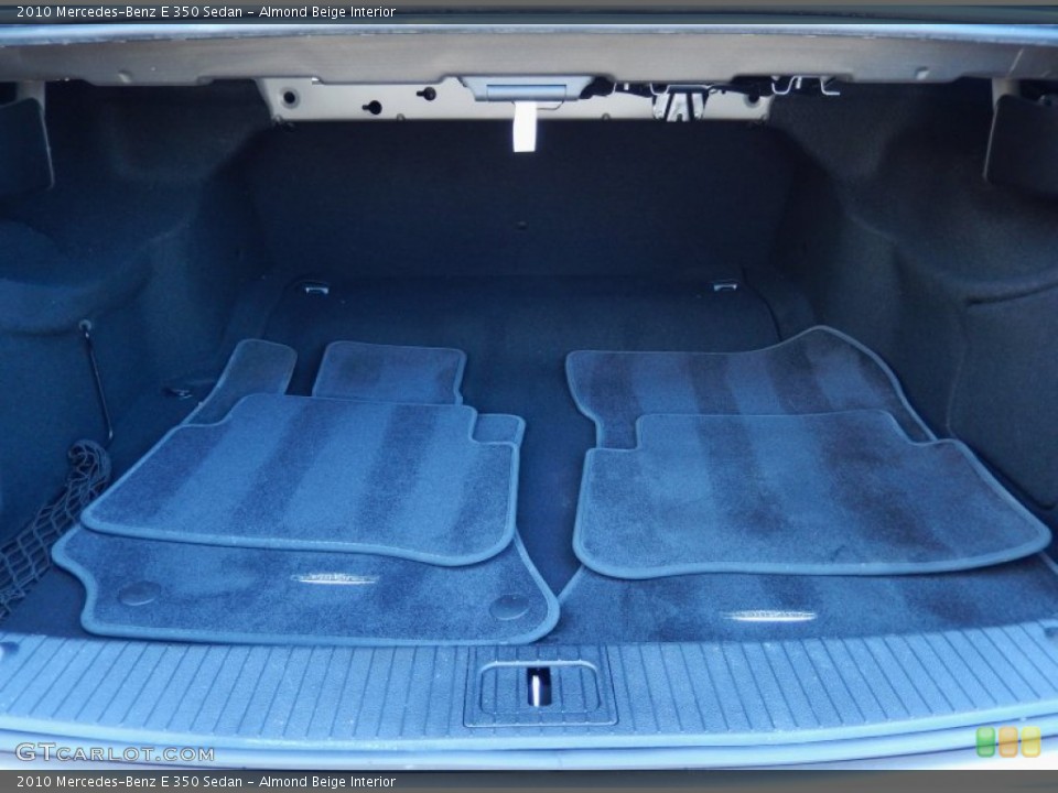 Almond Beige Interior Trunk for the 2010 Mercedes-Benz E 350 Sedan #85113890