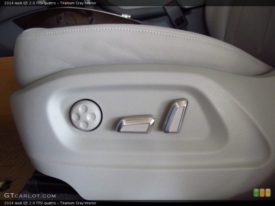 Titanium Gray Interior Front Seat for the 2014 Audi Q5 2.0 TFSI quattro #85114211