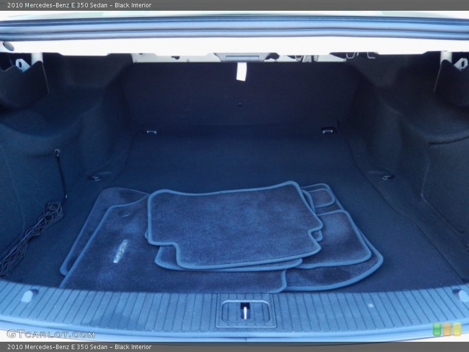 Black Interior Trunk for the 2010 Mercedes-Benz E 350 Sedan #85114337