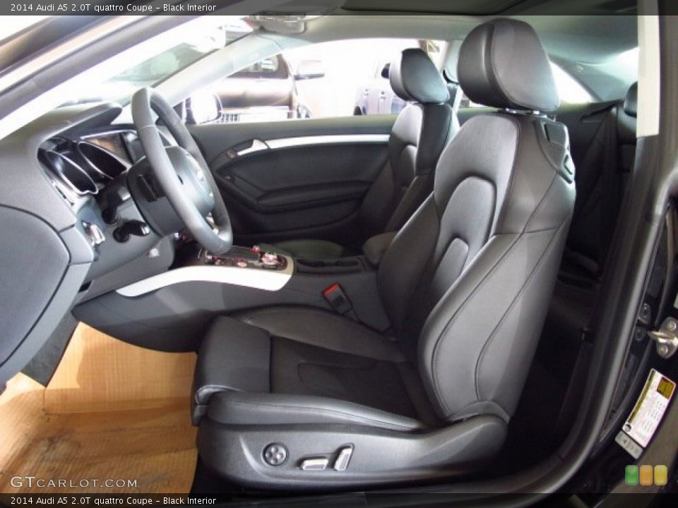 Black Interior Photo for the 2014 Audi A5 2.0T quattro Coupe #85114355