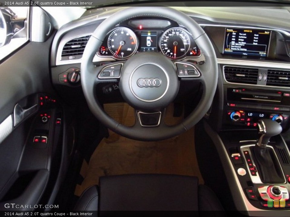 Black Interior Steering Wheel for the 2014 Audi A5 2.0T quattro Coupe #85114367