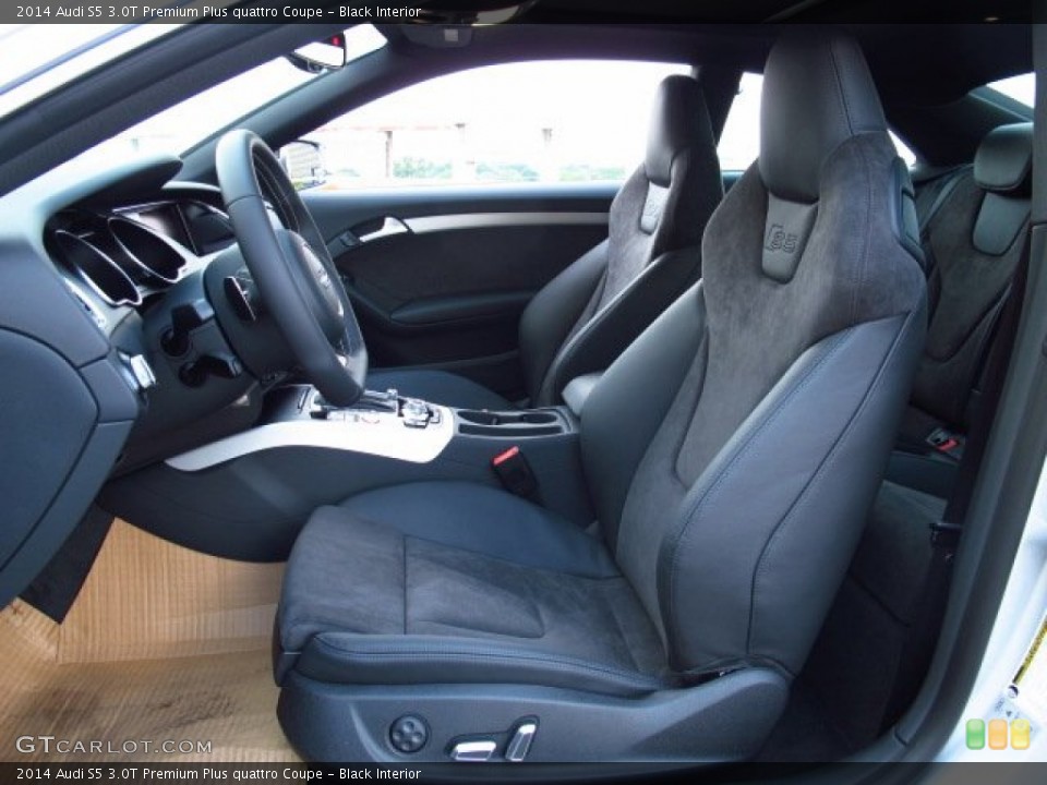 Black Interior Photo for the 2014 Audi S5 3.0T Premium Plus quattro Coupe #85114688