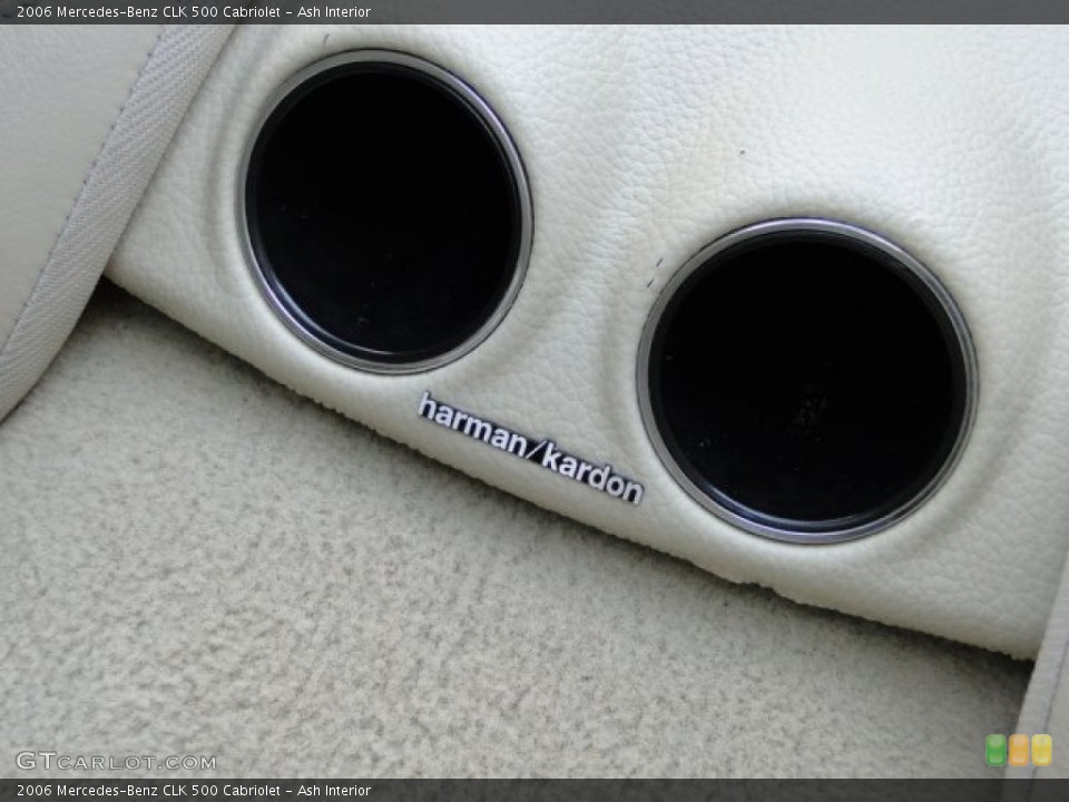 Ash Interior Audio System for the 2006 Mercedes-Benz CLK 500 Cabriolet #85114874