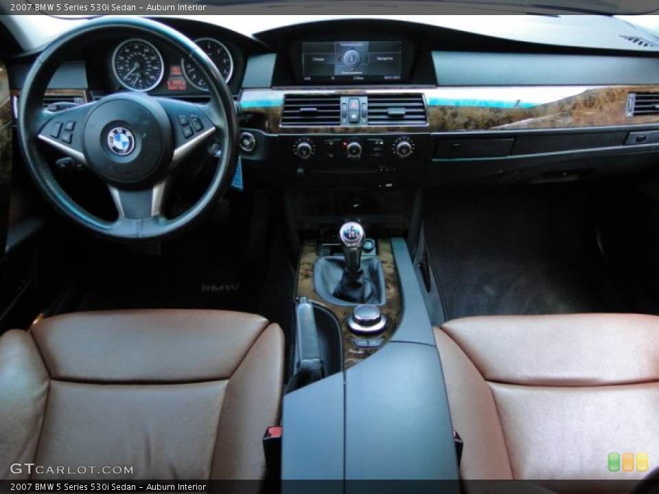 Auburn Interior Dashboard for the 2007 BMW 5 Series 530i Sedan #85115186
