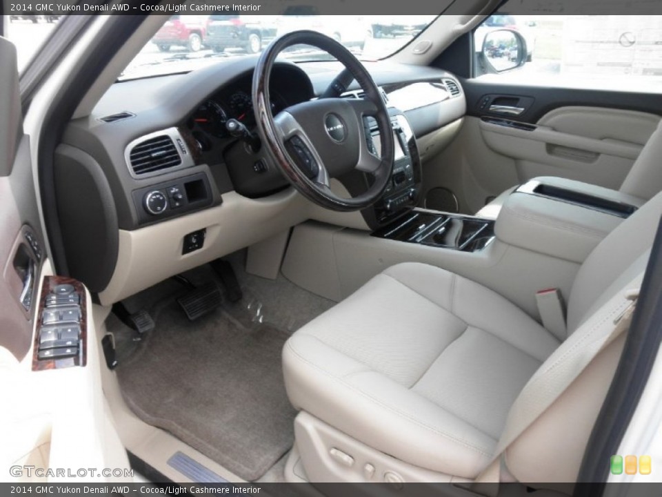 Cocoa/Light Cashmere Interior Prime Interior for the 2014 GMC Yukon Denali AWD #85115363