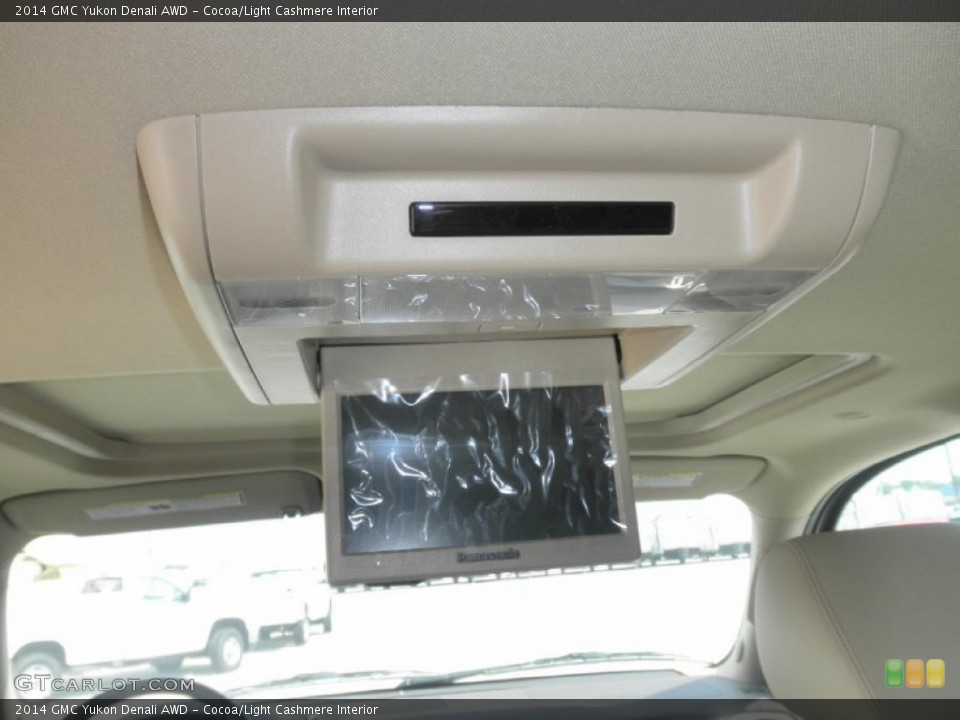 Cocoa/Light Cashmere Interior Entertainment System for the 2014 GMC Yukon Denali AWD #85115579