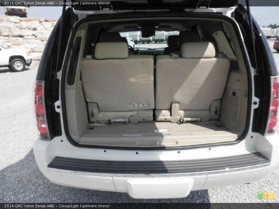 Cocoa/Light Cashmere Interior Trunk for the 2014 GMC Yukon Denali AWD #85115627