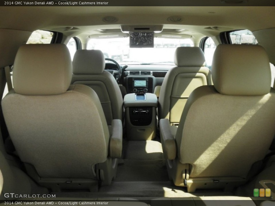 Cocoa/Light Cashmere Interior Photo for the 2014 GMC Yukon Denali AWD #85115641