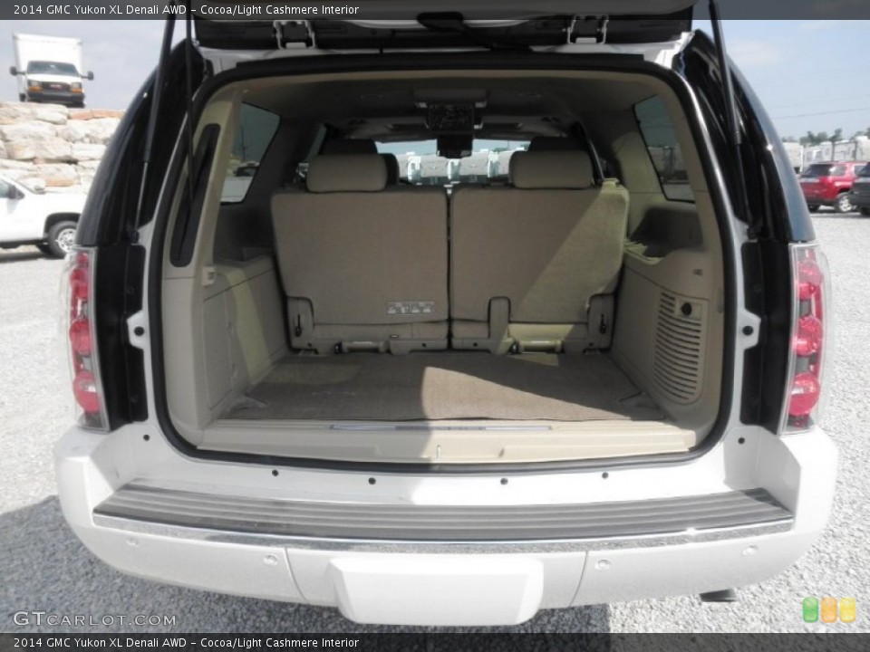 Cocoa/Light Cashmere Interior Trunk for the 2014 GMC Yukon XL Denali AWD #85116074