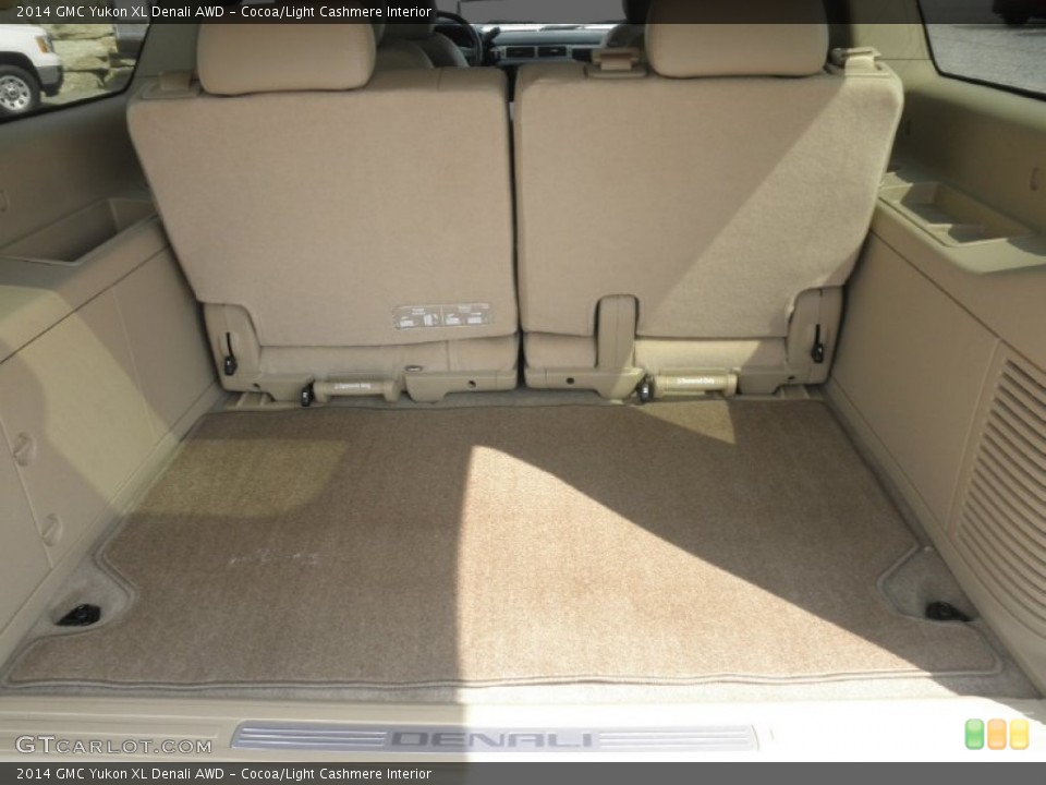 Cocoa/Light Cashmere Interior Trunk for the 2014 GMC Yukon XL Denali AWD #85116113