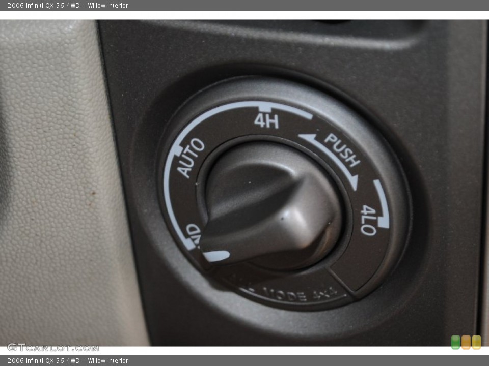 Willow Interior Controls for the 2006 Infiniti QX 56 4WD #85117631