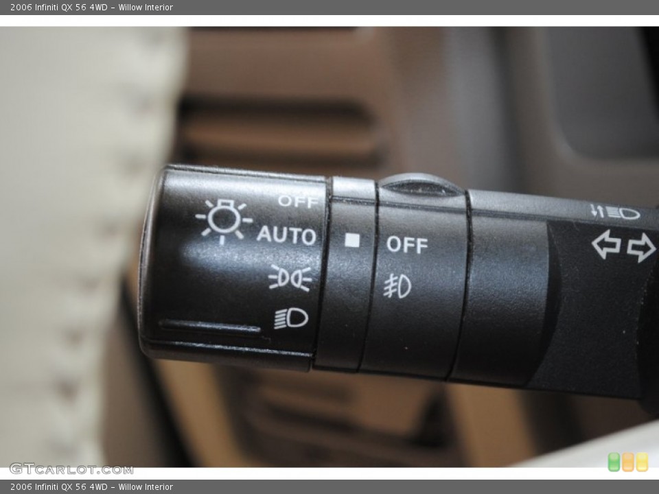Willow Interior Controls for the 2006 Infiniti QX 56 4WD #85117643