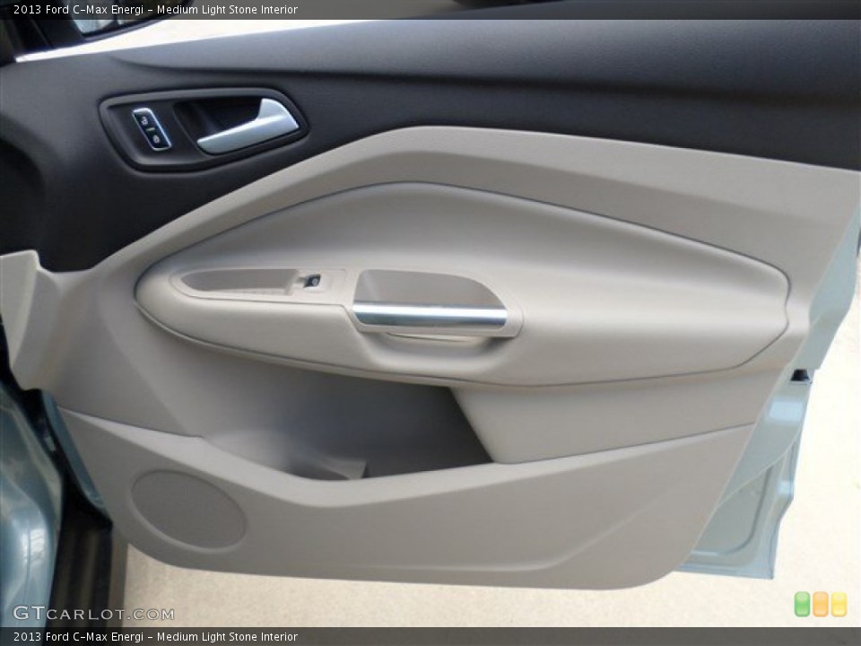 Medium Light Stone Interior Door Panel for the 2013 Ford C-Max Energi #85121198