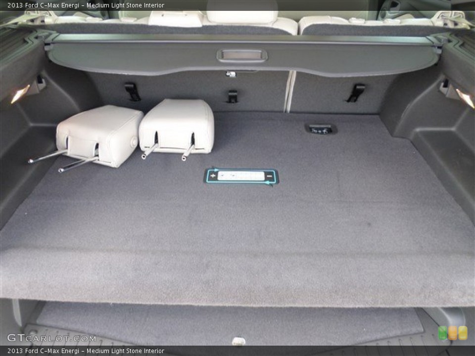 Medium Light Stone Interior Trunk for the 2013 Ford C-Max Energi #85121264