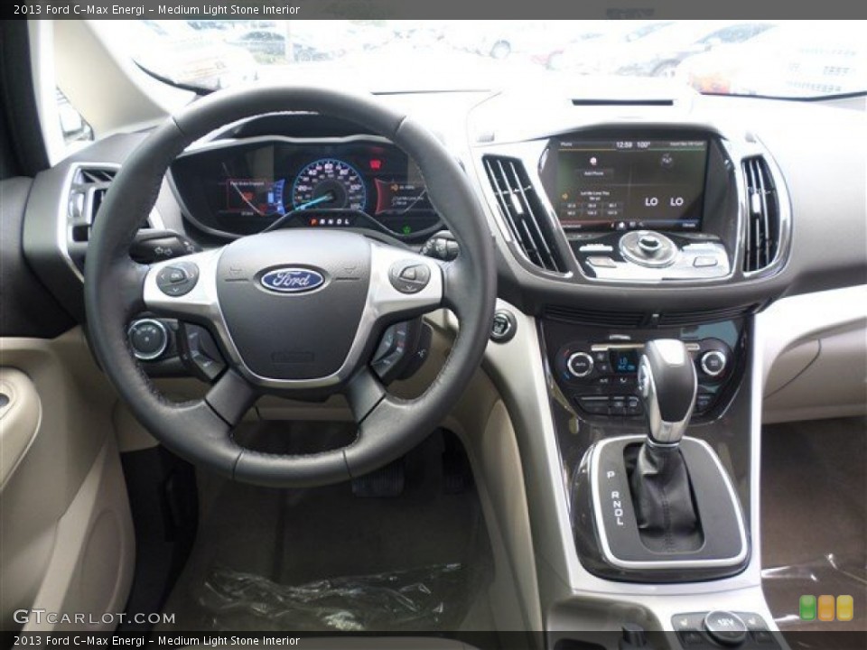 Medium Light Stone Interior Dashboard for the 2013 Ford C-Max Energi #85121327
