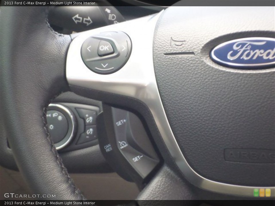 Medium Light Stone Interior Controls for the 2013 Ford C-Max Energi #85121370