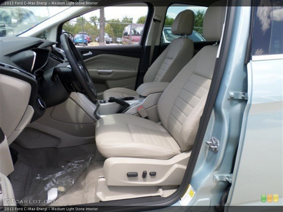 Medium Light Stone Interior Photo for the 2013 Ford C-Max Energi #85121437