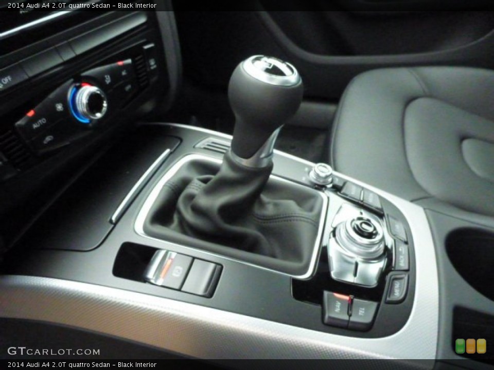 Black Interior Transmission for the 2014 Audi A4 2.0T quattro Sedan #85121852