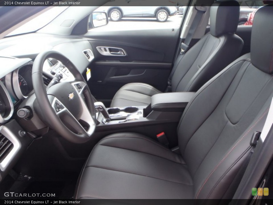 Jet Black Interior Front Seat for the 2014 Chevrolet Equinox LT #85122628