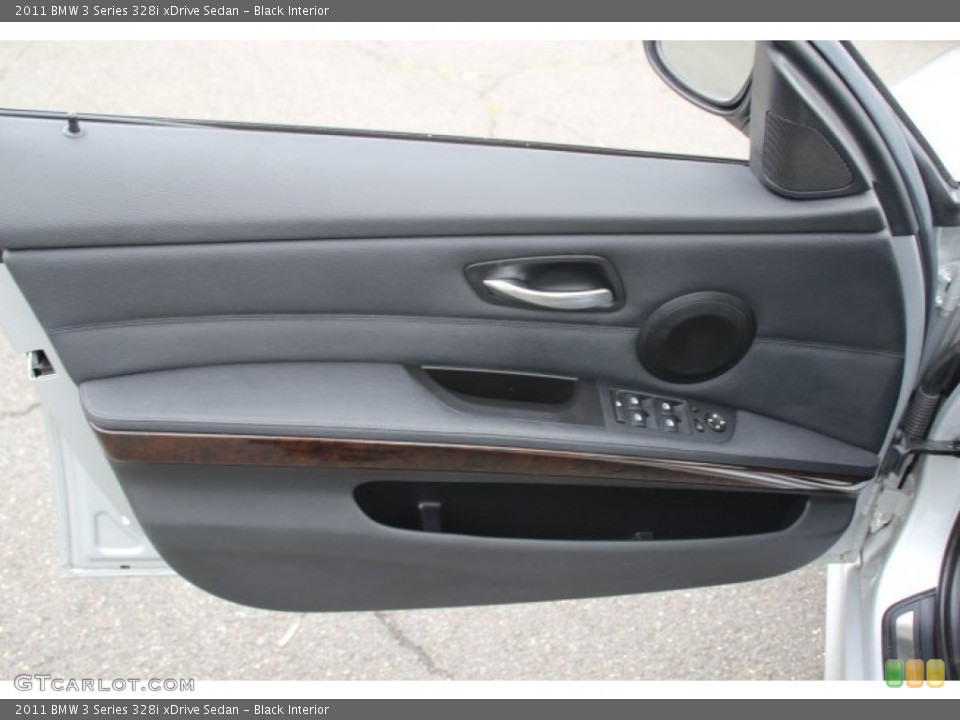 Black Interior Door Panel for the 2011 BMW 3 Series 328i xDrive Sedan #85124186