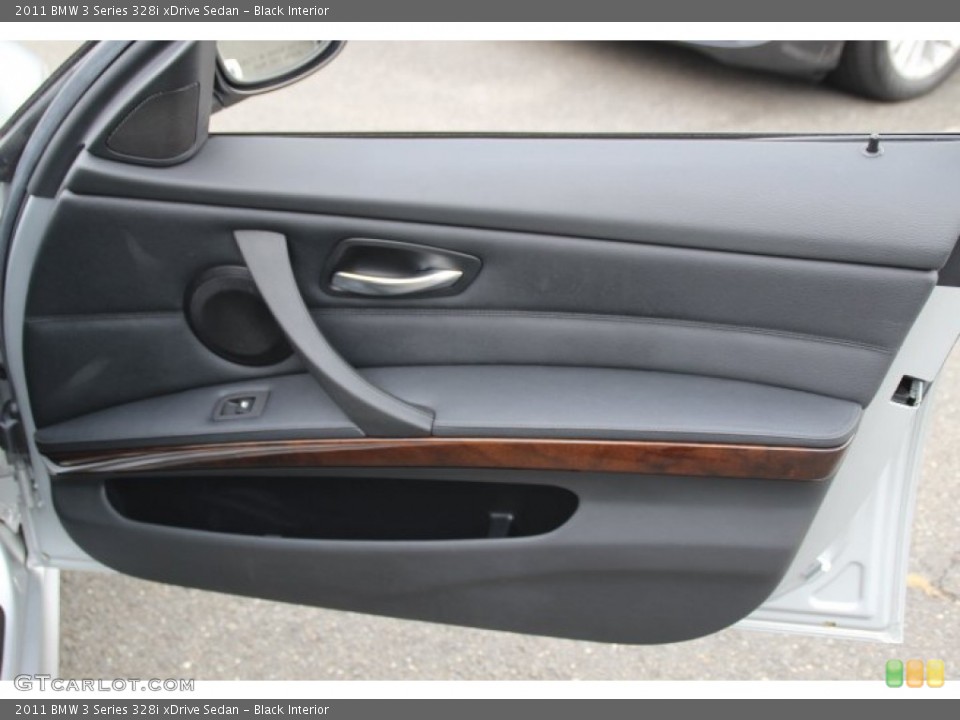 Black Interior Door Panel for the 2011 BMW 3 Series 328i xDrive Sedan #85124531