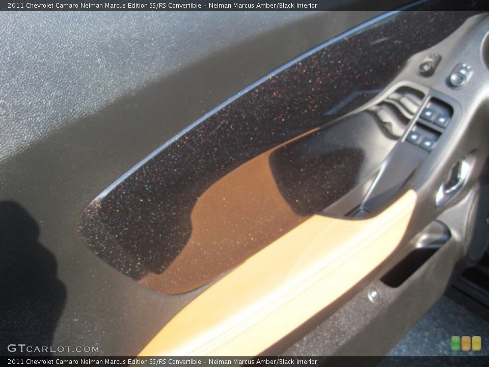 Neiman Marcus Amber/Black Interior Door Panel for the 2011 Chevrolet Camaro Neiman Marcus Edition SS/RS Convertible #85125779