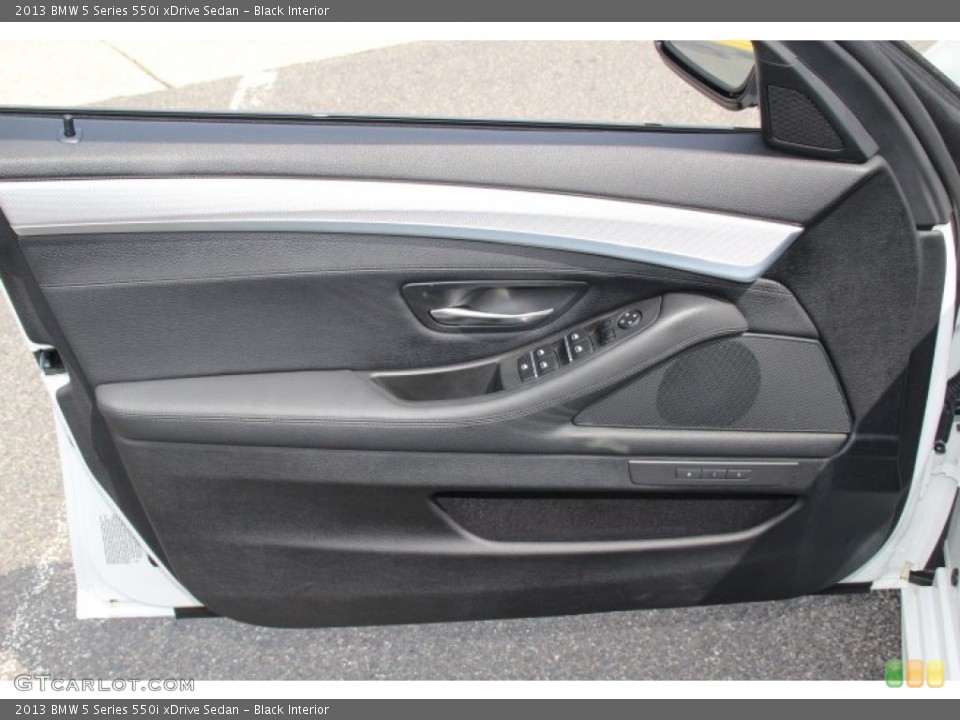 Black Interior Door Panel for the 2013 BMW 5 Series 550i xDrive Sedan #85126430