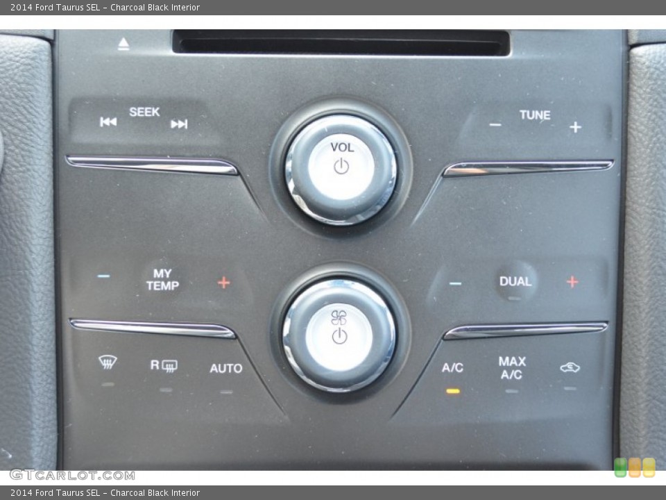 Charcoal Black Interior Controls for the 2014 Ford Taurus SEL #85126613