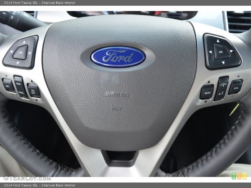 Charcoal Black Interior Controls for the 2014 Ford Taurus SEL #85126682