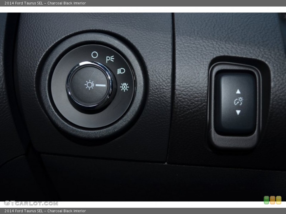 Charcoal Black Interior Controls for the 2014 Ford Taurus SEL #85126728