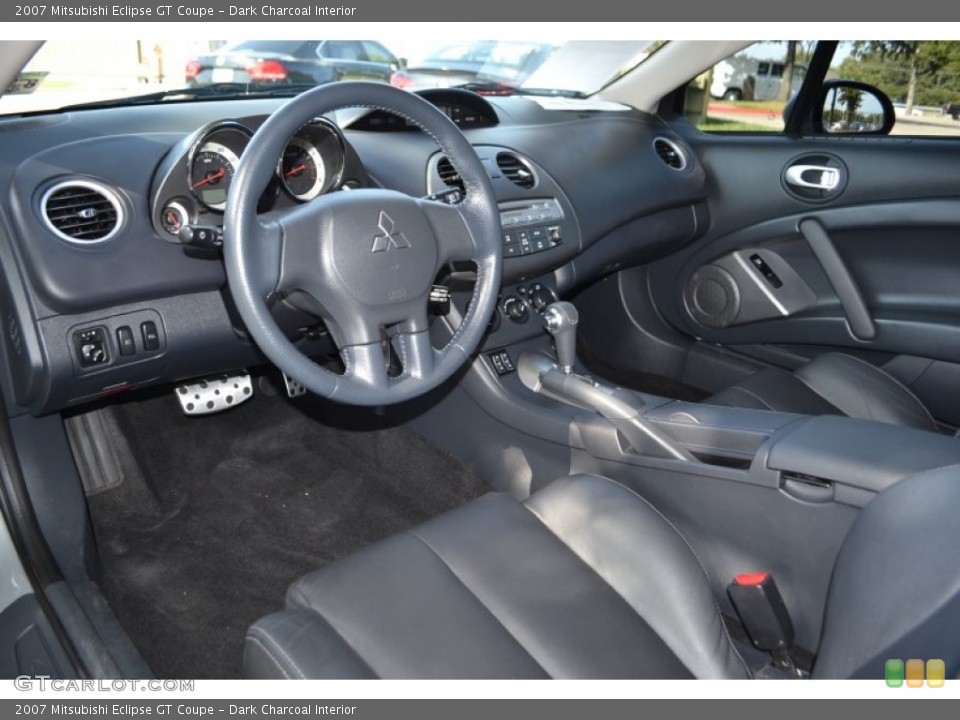 Dark Charcoal Interior Prime Interior for the 2007 Mitsubishi Eclipse GT Coupe #85127213