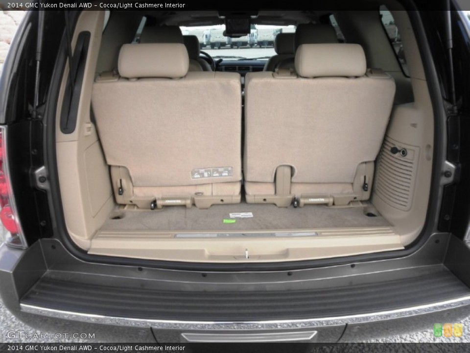 Cocoa/Light Cashmere Interior Trunk for the 2014 GMC Yukon Denali AWD #85130261