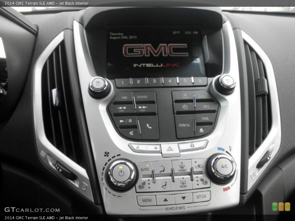 Jet Black Interior Controls for the 2014 GMC Terrain SLE AWD #85131563