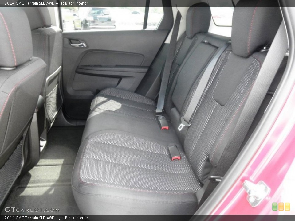 Jet Black Interior Rear Seat for the 2014 GMC Terrain SLE AWD #85131835