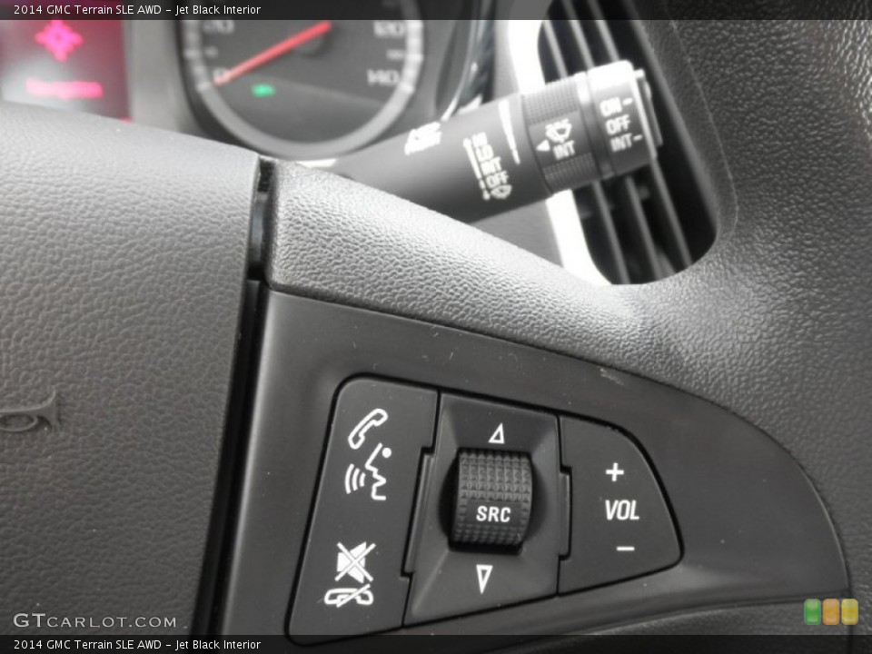 Jet Black Interior Controls for the 2014 GMC Terrain SLE AWD #85132325