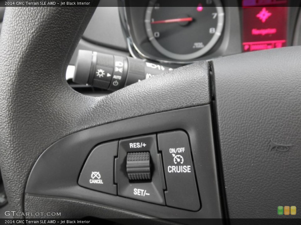 Jet Black Interior Controls for the 2014 GMC Terrain SLE AWD #85132352
