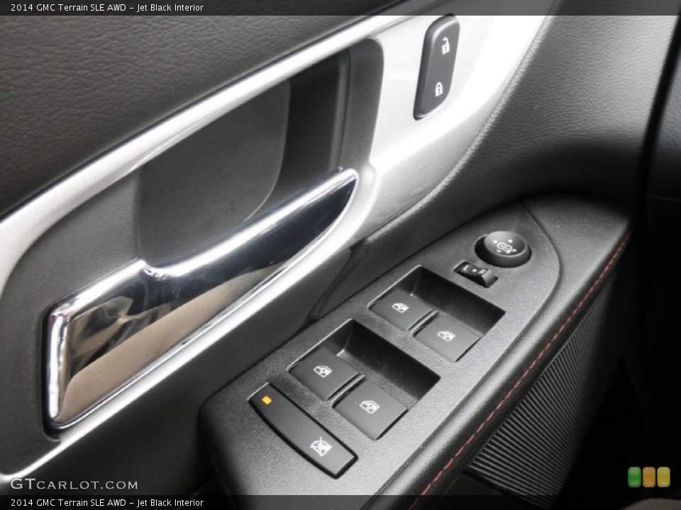 Jet Black Interior Controls for the 2014 GMC Terrain SLE AWD #85132415