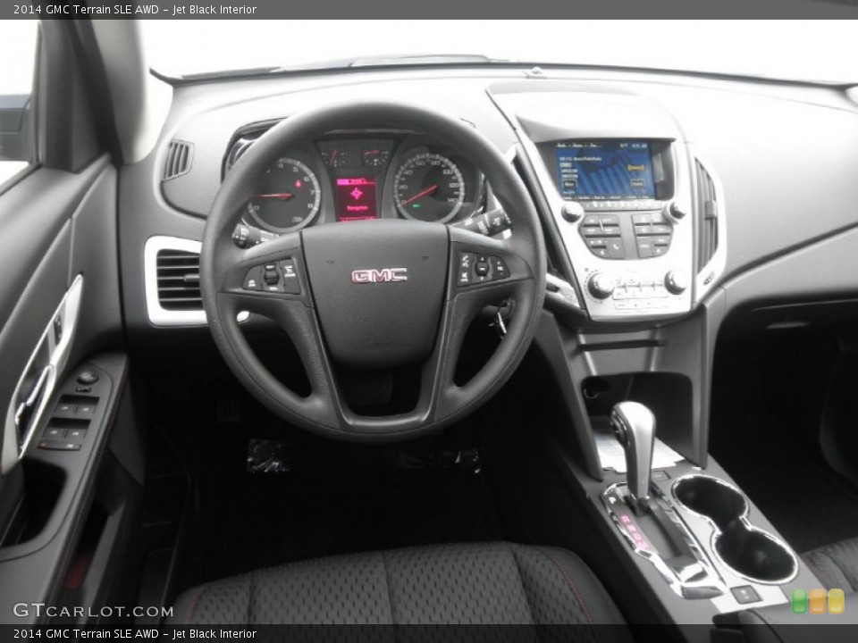 Jet Black Interior Dashboard for the 2014 GMC Terrain SLE AWD #85132459