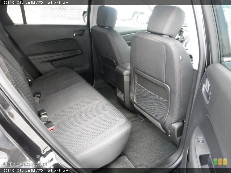 Jet Black Interior Rear Seat for the 2014 GMC Terrain SLE AWD #85132593