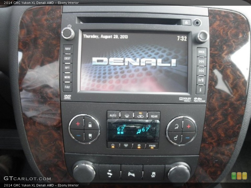 Ebony Interior Controls for the 2014 GMC Yukon XL Denali AWD #85134598
